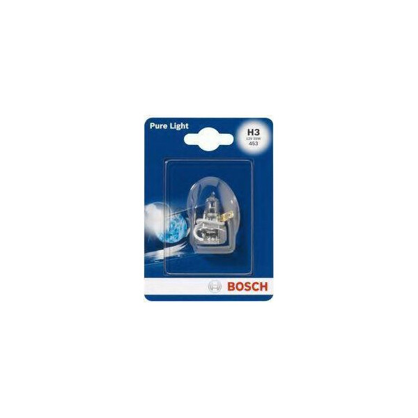 

BOSCH Pure Light H3 55W 12V Pk22s (1987301006) 1шт./блистер