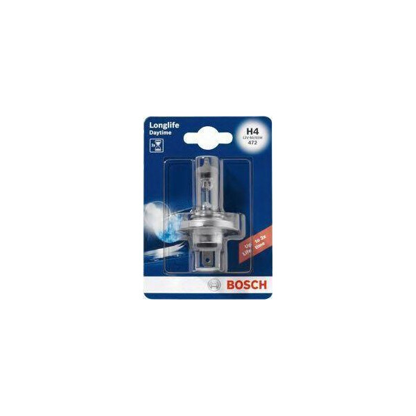 

BOSCH Longlife Daytime H4 60/55W 12V P43t (1987301054) 1шт./ блистер