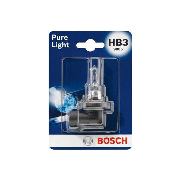 

BOSCH Pure Ligh HB3 60W 12V P20d (1987301062) 1шт./ блистер