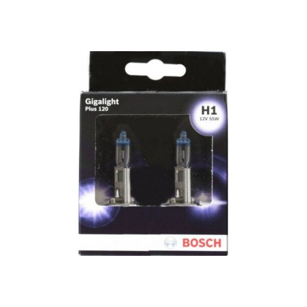 

BOSCH Gigalight Plus 120% H1 55W 12V P14,5s (1987301105) 2 шт/бокс