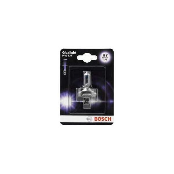 

BOSCH Gigalight Plus 120% H7 55W 12V PX26d (1987301110) 1шт./блистер
