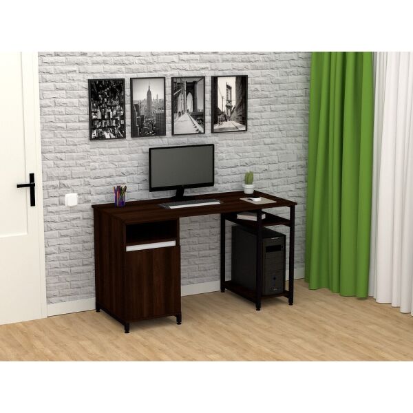 

Стол письменный FlashNika Loft СКЛ-4 140 орех болония