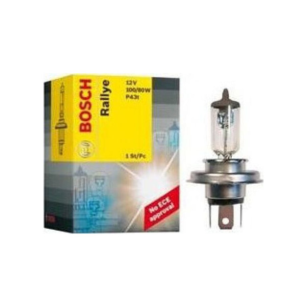 

BOSCH Rallye H4 100/80W 12V P43t (1987302046)
