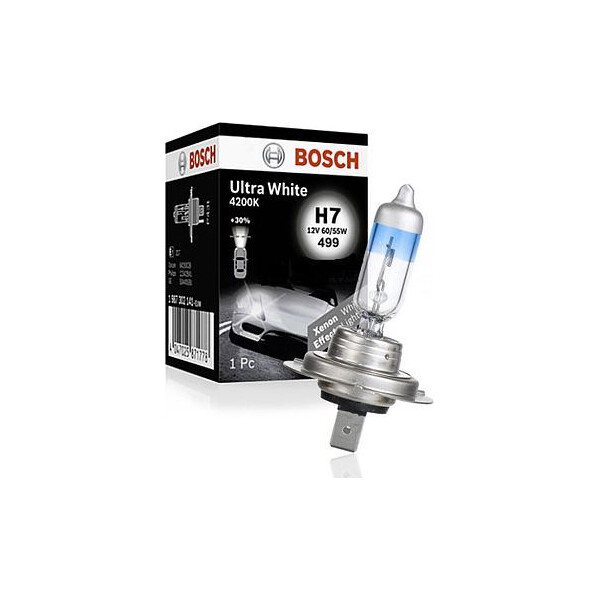 

BOSCH Ultra White 4200K H7 55W 12V PX26d (1987302171)