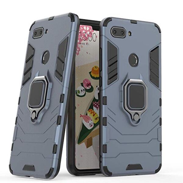 

Чехол-накладка Ricco Black Panther Armor для Xiaomi Mi 8 Lite Dark blue