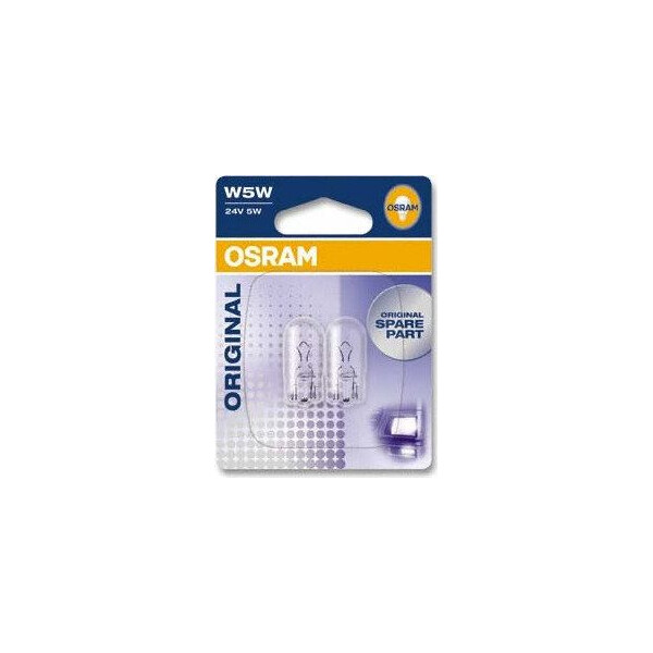 

OSRAM 2845-02B W5W 24V W2.1X9.5D 10X2 Blister