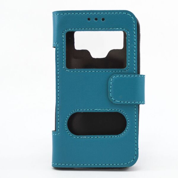 

Универсальный чехол-книжка Bring Joy для смартфонов 4.0 "- 4.5" Turquoise