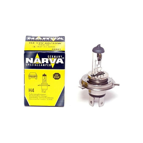 

NARVA 48881 H4 12V 60/55 W P43t