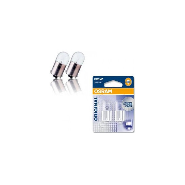 

OSRAM 5007-02B R5W 12V BA15s 10X2 Blister