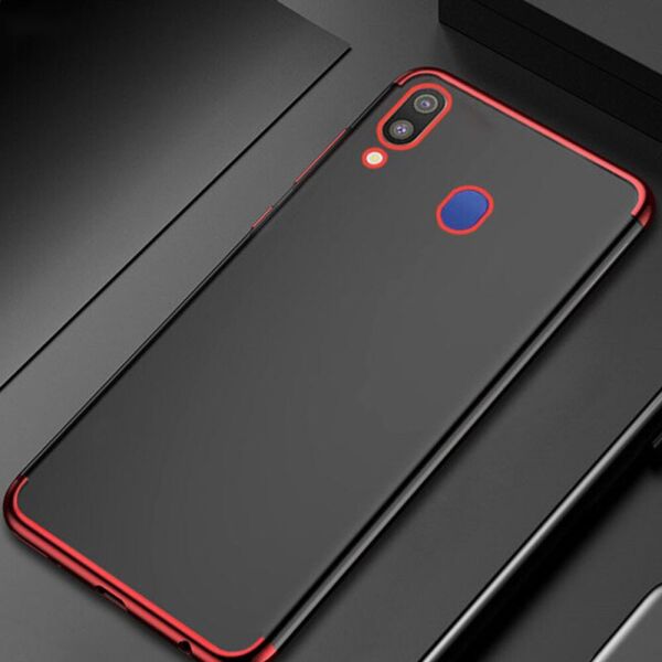 

Силиконовый чехол Clear Case для Samsung Galaxy M20 Red