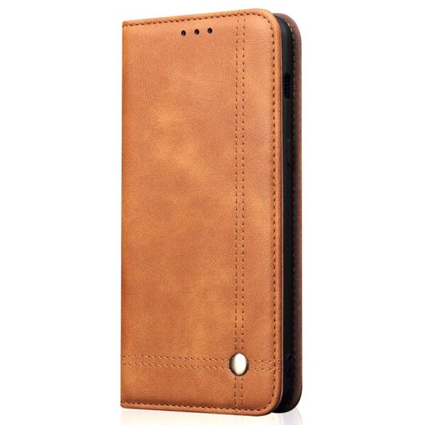 

Кожаный чехол книжка Epik для Samsung Galaxy S10E Brown