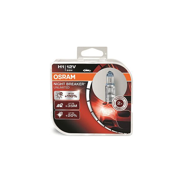 

OSRAM 64150NBU NightBreakerUnlimited +110% H1 55W 12V P14.5S 10X2 HardDuopet