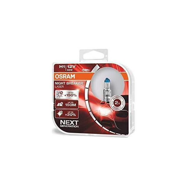 

OSRAM 64150NL H1 Night Breaker LASER NG +150% 55W 12V P14,5s HardDuopet