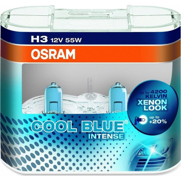 

OSRAM 64151CBI H3 55W 12V PK22S 10X2 HardDuopet