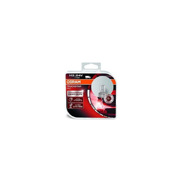 

OSRAM 64156TSP H3 70W 24V P22S 10X2 HardDuopet