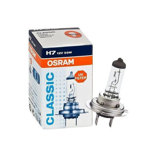 

OSRAM H7 64210 Classic 55W 12V PX26D 10X10X1