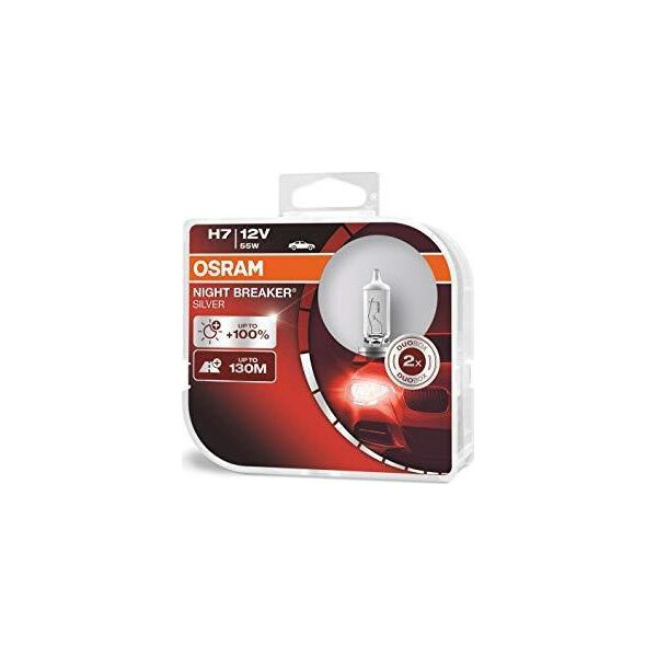 

OSRAM 64210NBS Night Breaker Silver +100 H7 55W 12V PX29t 10X2 HardDuopet