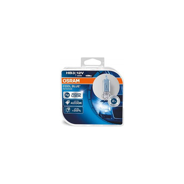 

OSRAM 9005CBI Cool Blue Intense HB3 60W 12V P20d 10X2 HardDuopet