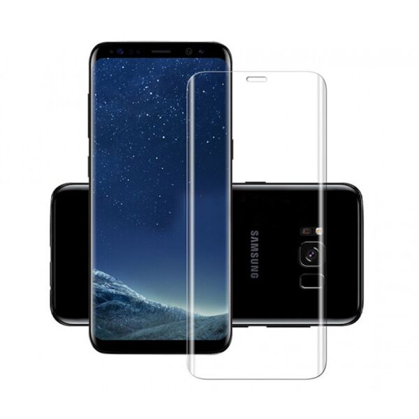 

Защитное стекло Tempered Glass 3D для Samsung Galaxy S8 прозрачное