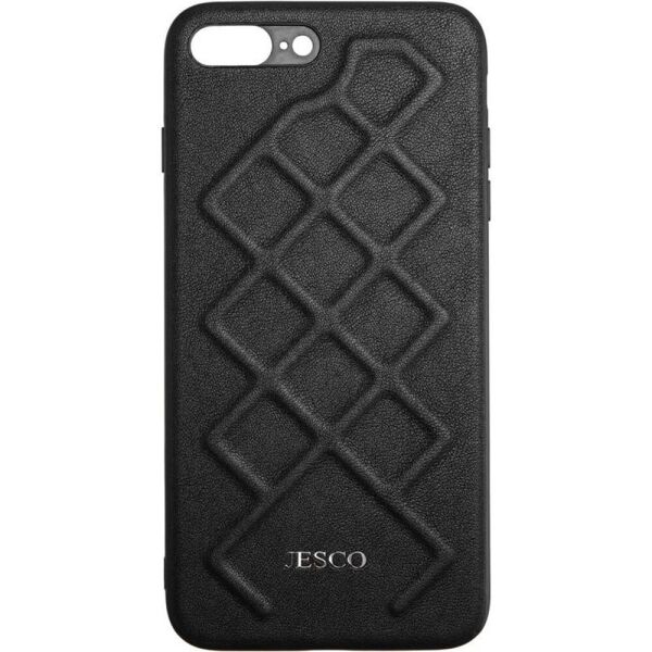 

Чехол-накладка Jesco Leather Case для Apple iPhone 7 Plus / 8 Plus Black