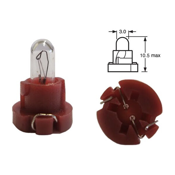 

RING 509TJBR 14v 60MA T3 (Brown Base) Panel Bulb