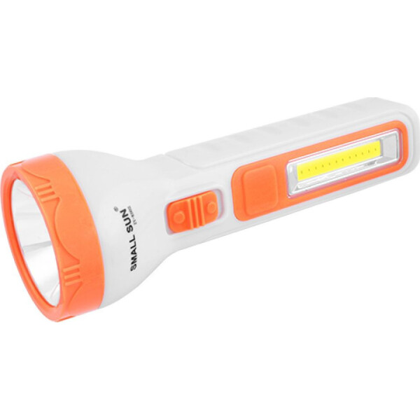 

Фонарик Small Sun ZY-K002-3W+COB Белый + оранжевый (1em_006800)