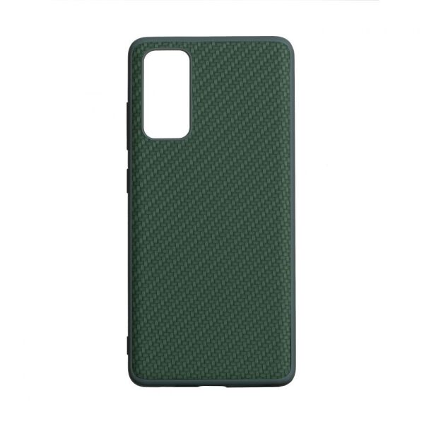 

Чехол-накладка Carbon New для Samsung Galaxy S20 FE Зелёный