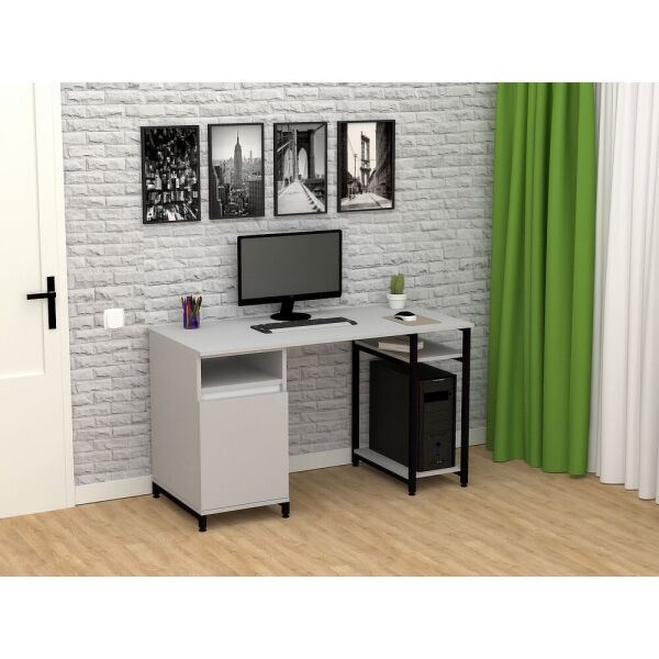 

Стол письменный FlashNika Loft СКЛ-4 150 пепельный