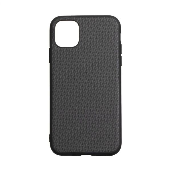 

Чехол-накладка Carbon New для Apple Iphone 11 Чёрный