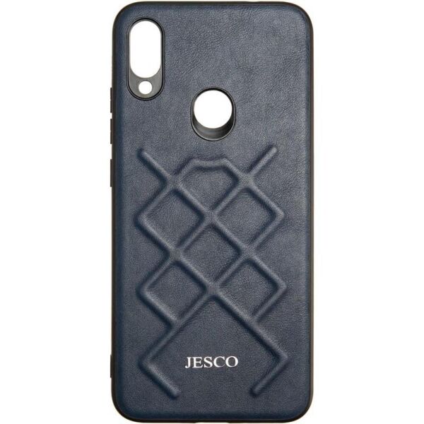 

Чехол-накладка Jesco Leather Case для Xiaomi Redmi Note 7 Pro Blue