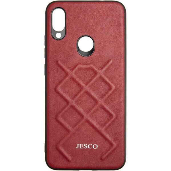 

Чехол-накладка Jesco Leather Case для Xiaomi Redmi Note 7 Pro Red