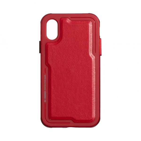

Чехол-накладка K-Doo Luxe для Apple Iphone Xs Max Кожа Red