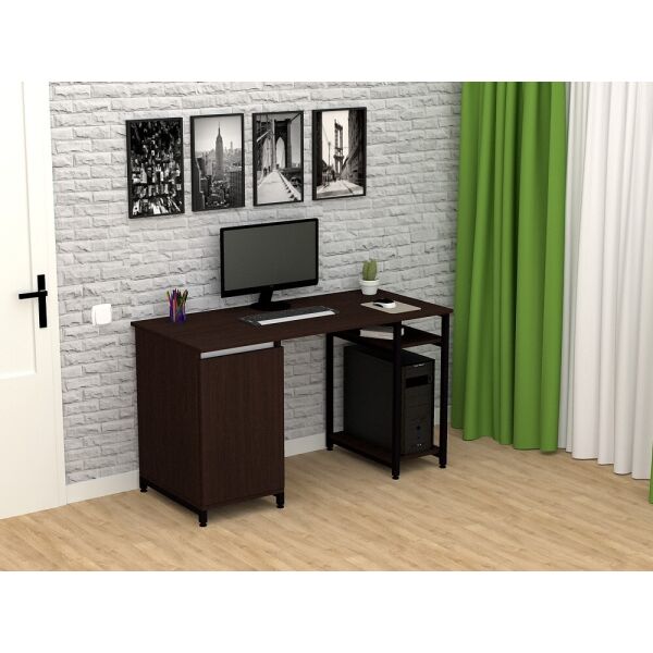

Стол письменный FlashNika Loft СКЛ-3 140 венге