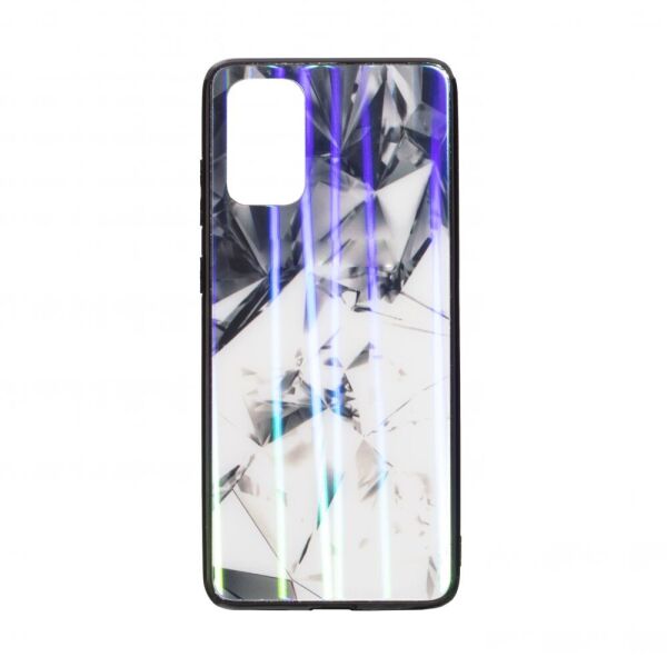 

Чехол-накладка Epik Glass TPU Prism для Samsung Galaxy S20 Plus White
