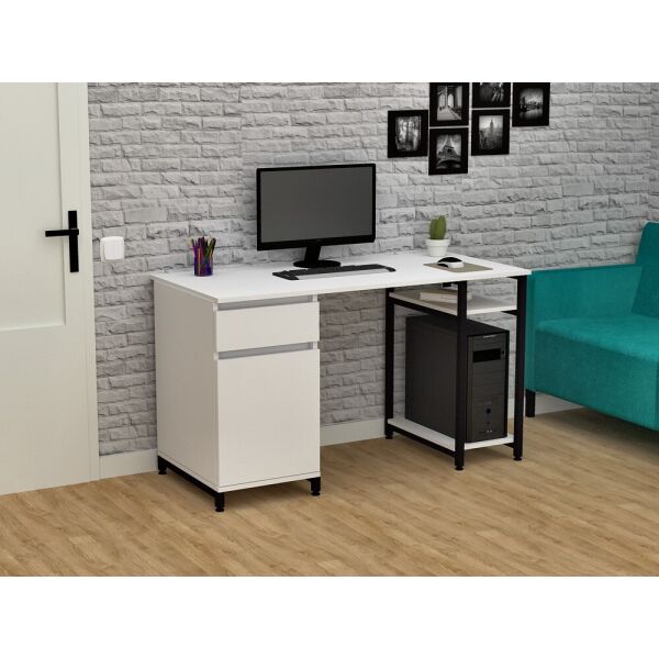 

Стол письменный FlashNika Loft СКЛ-5 150 нимфея альба