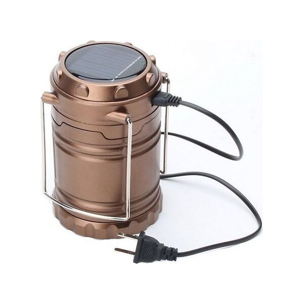 

Кемпинговый фонарь Bailong G85 c солнечной панелью Коричневий (713-01)