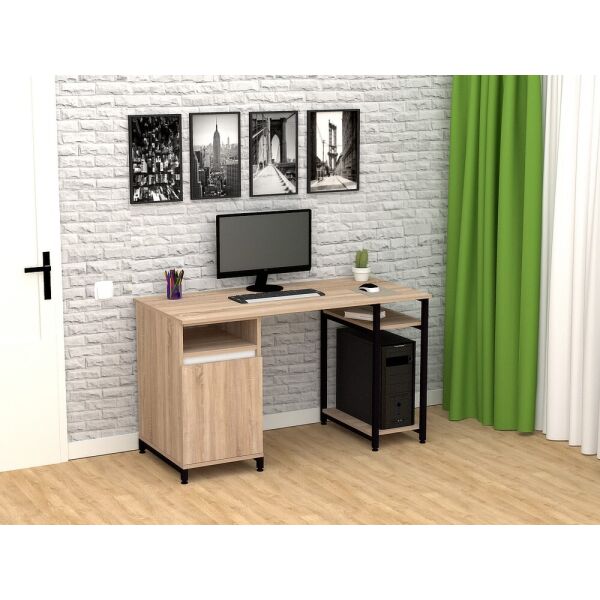 

Стол письменный FlashNika Loft СКЛ-4 140 дуб сонома