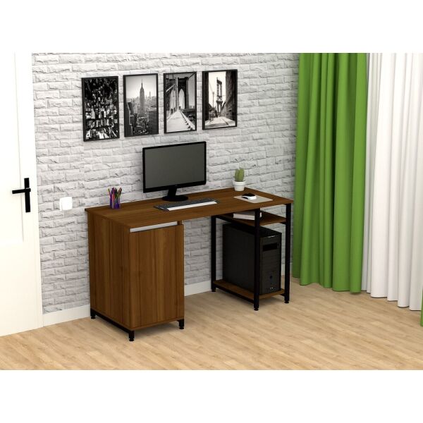 

Стол письменный FlashNika Loft СКЛ-3 140 орех экко