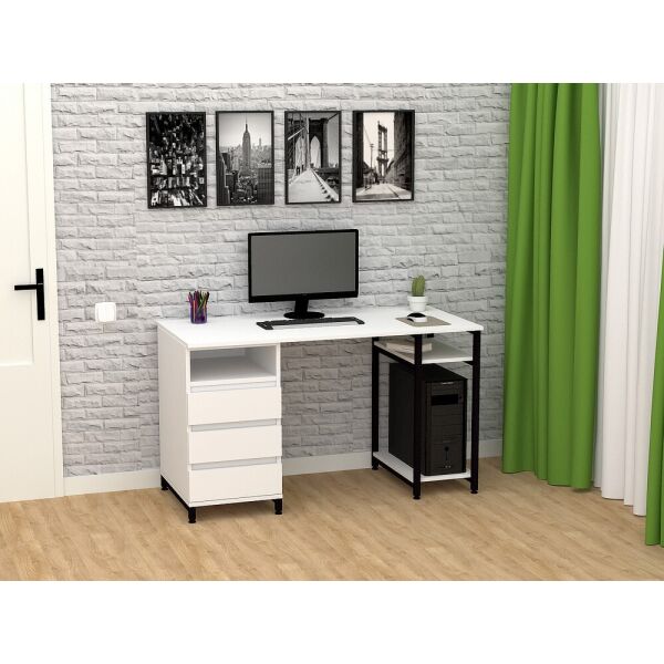 

Стол письменный FlashNika Loft СКЛ-6 130 нимфея альба