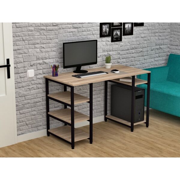 

Стол письменный FlashNika Loft СКЛ-2 140 дуб сонома