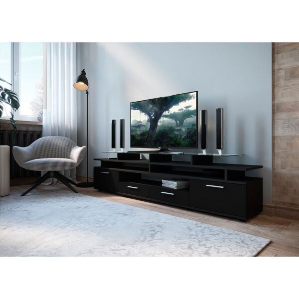 

Тумба для ТВ Comfy Home Cinema черный