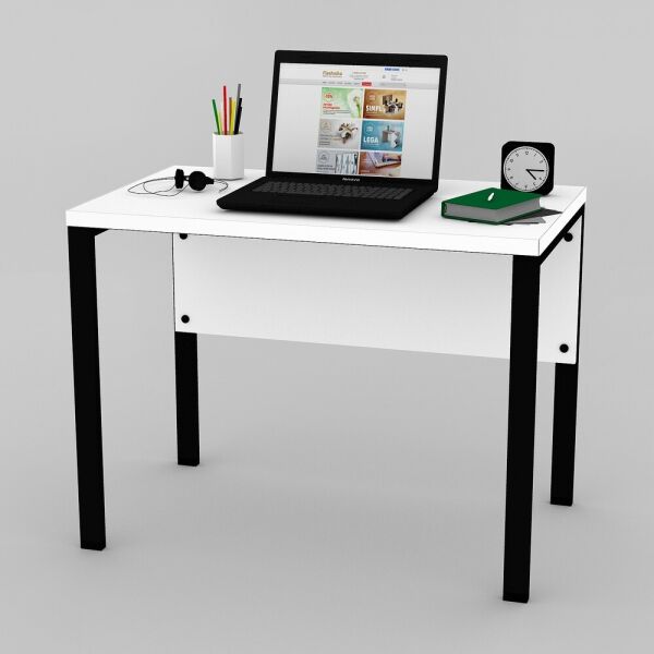 

Стол письменный с царгой FlashNika Loft МП-32 180х60 нимфея альба