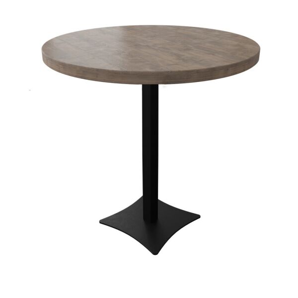 

Стол барный Тренд-3 D80 Металл-дизайн черный бархат + дуб античный