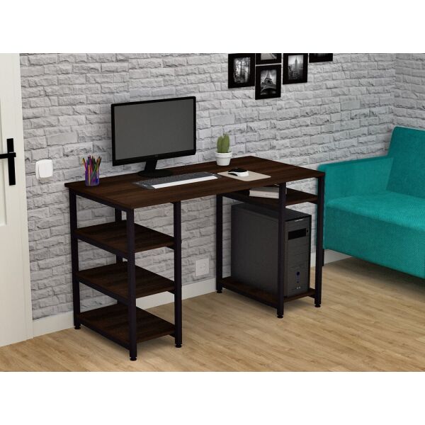 

Стол письменный FlashNika Loft СКЛ-2 140 орех болония