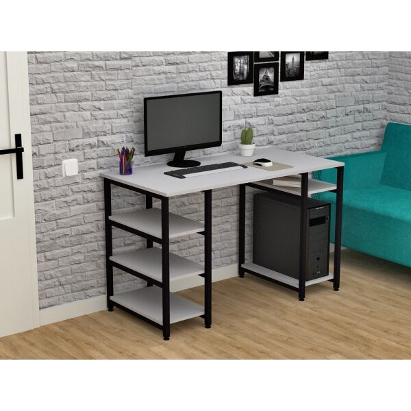 

Стол письменный FlashNika Loft СКЛ-2 140 пепельный
