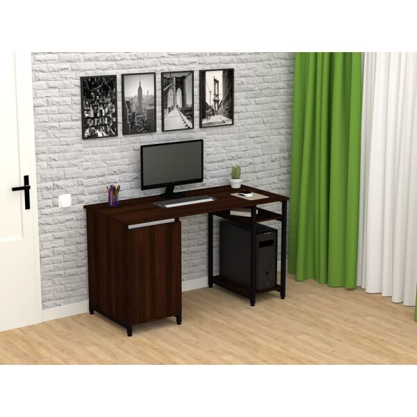 

Стол письменный FlashNika Loft СКЛ-3 140 орех болония