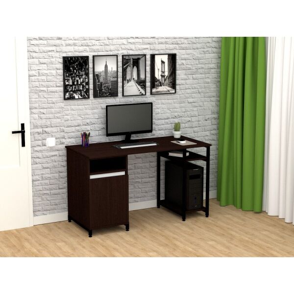 

Стол письменный FlashNika Loft СКЛ-4 150 венге