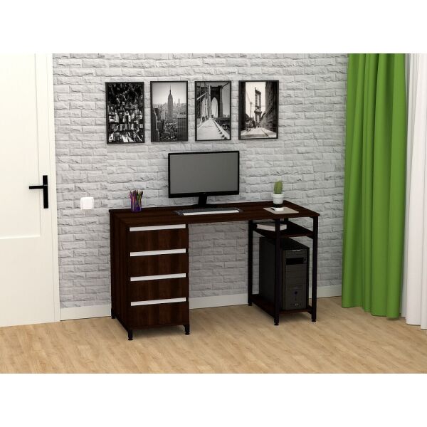 

Стол письменный FlashNika Loft СКЛ-7 130 орех болония