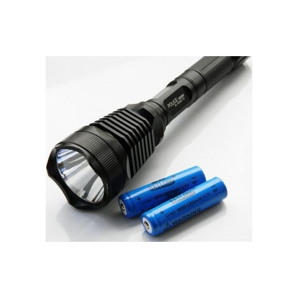 

Тактический фонарь POLICE BL-Q2800 T6 150000W Черный (hub_qKIZ14210)