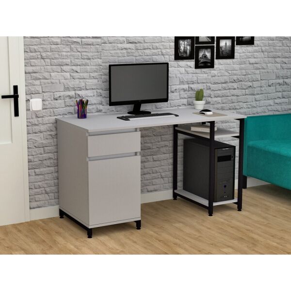 

Стол письменный FlashNika Loft СКЛ-5 130 пепельный